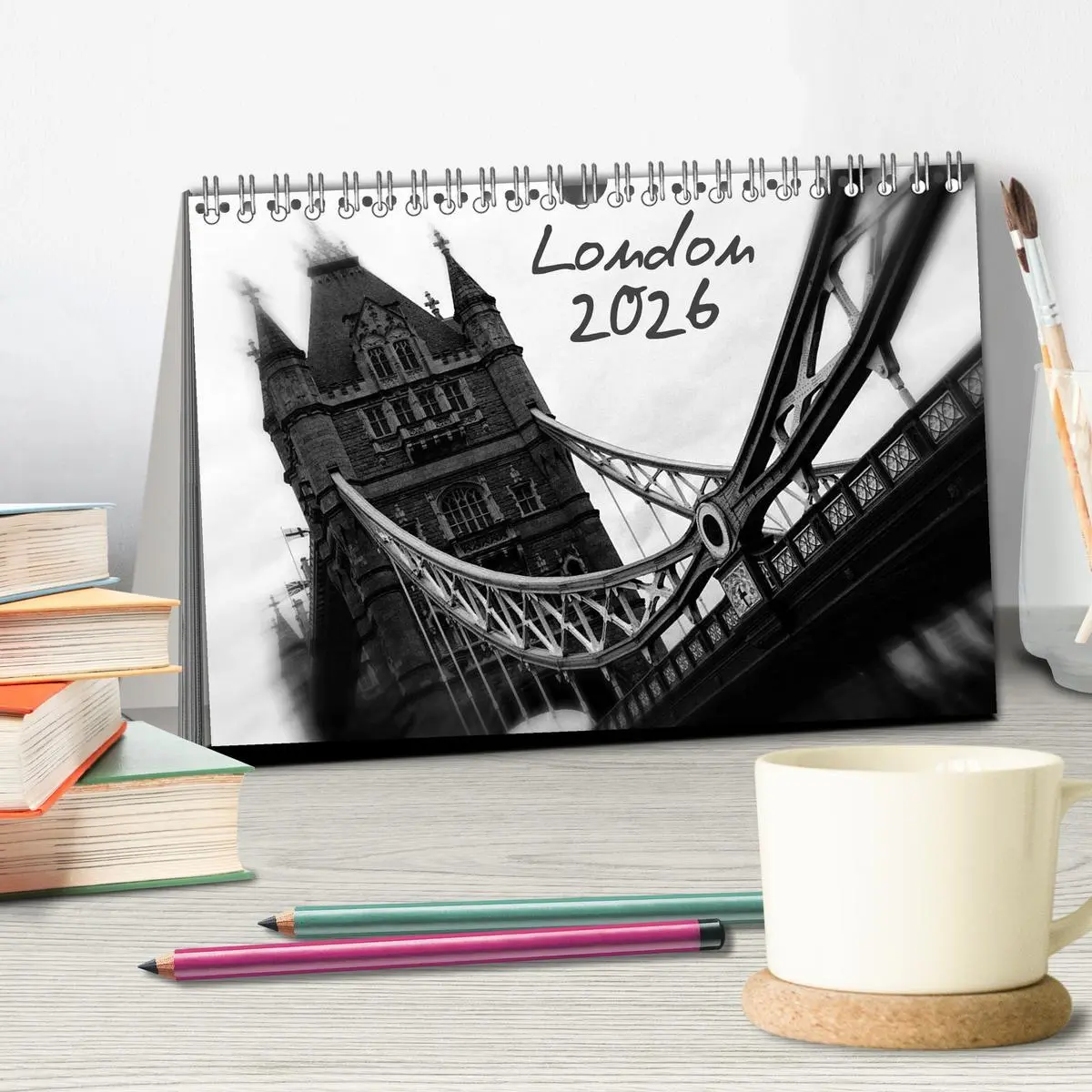 Bild: 9783516162127 | London (Tischkalender 2026 DIN A5 quer), CALVENDO Monatskalender