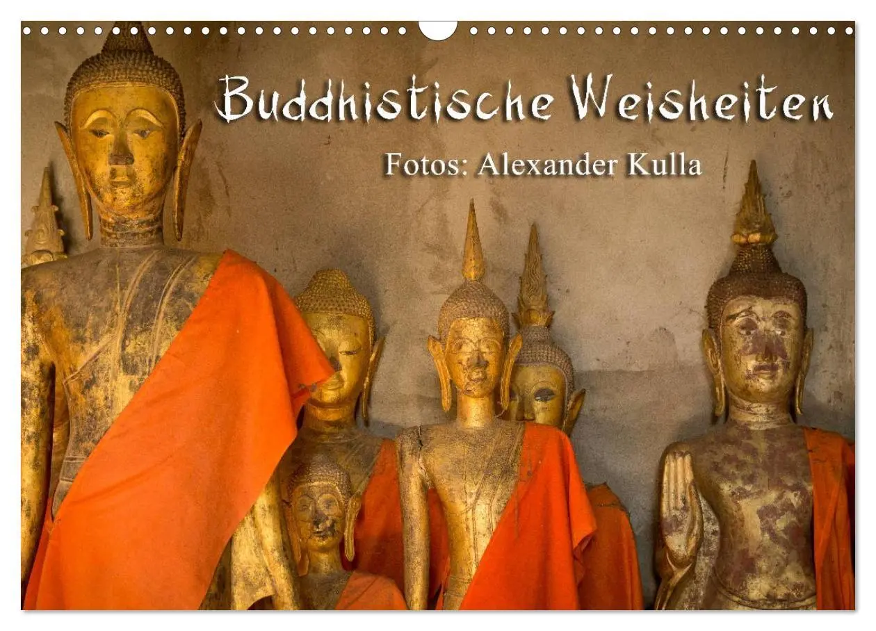 Cover: 9783516232127 | Buddhistische Weisheiten (Wandkalender 2026 DIN A3 quer), CALVENDO...