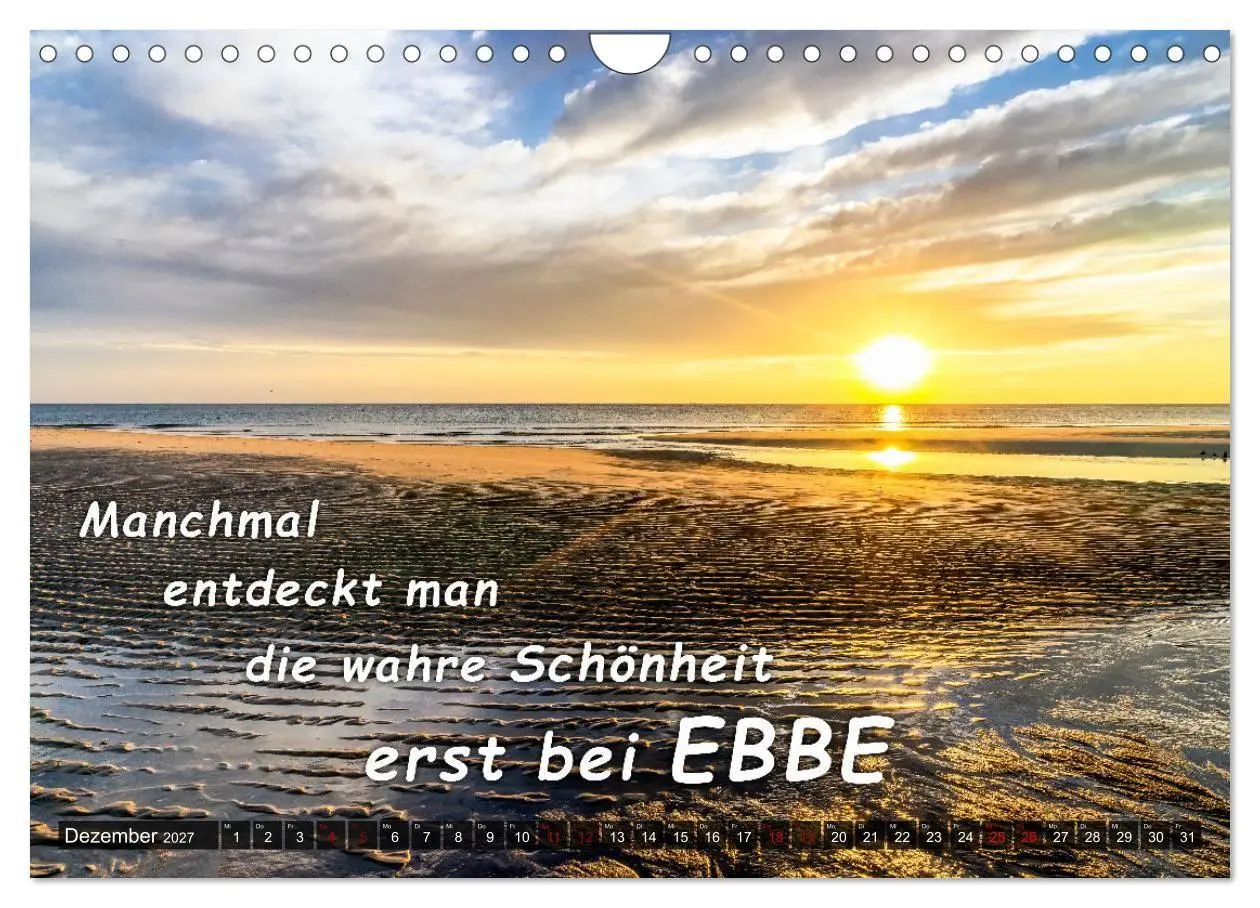 Bild: 9783569492127 | Sehnsucht zum Meer (Wandkalender 2027 DIN A4 quer), CALVENDO...