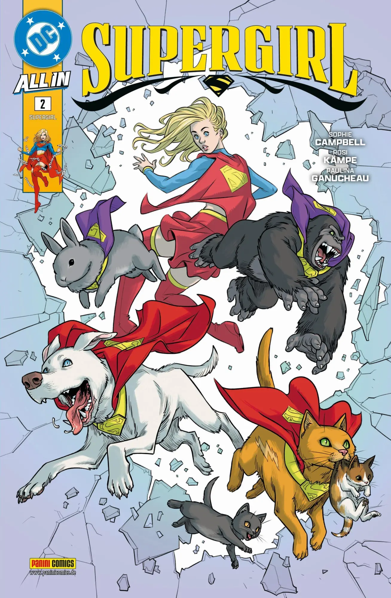 Cover: 9783741652127 | Supergirl | Bd. 2 | Sophie Campbell (u. a.) | Taschenbuch | 72 S.