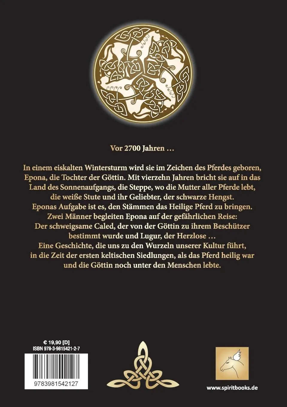 Rückseite: 9783981542127 | Epona - Die Pferdegöttin | Ein Keltenroman | Ulrike Dietmann | Buch