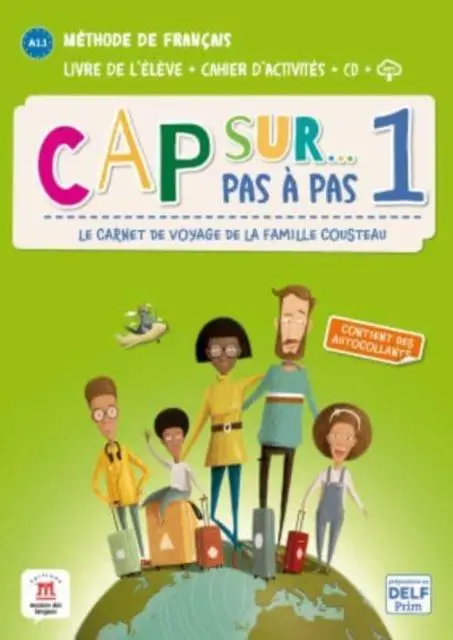 Cover: 9788418032127 | Cap sur... pas a pas 1 - Livre de l'eleve + Cahier d'activites +...