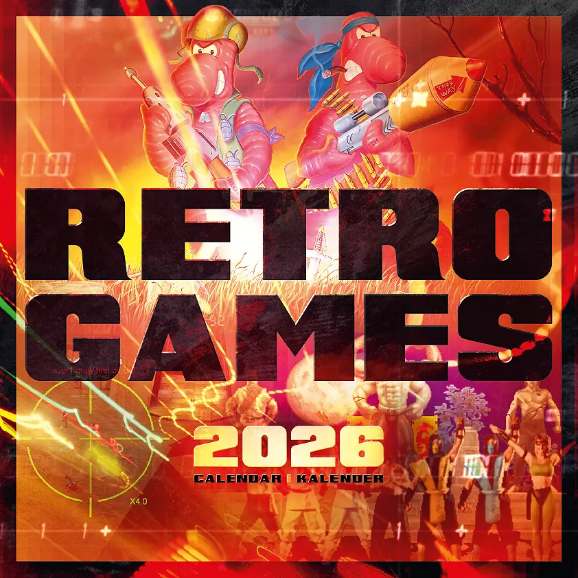 Cover: 9798893612127 | Retro Games 2026 | Der Gaming Kalender | Kalender | 28 S. | Deutsch