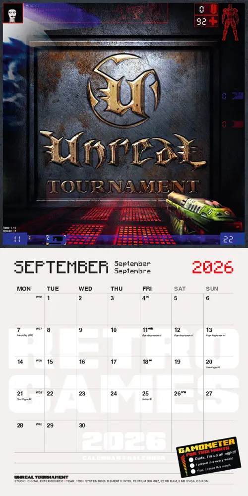 Bild: 9798893612127 | Retro Games 2026 | Der Gaming Kalender | Kalender | 28 S. | Deutsch