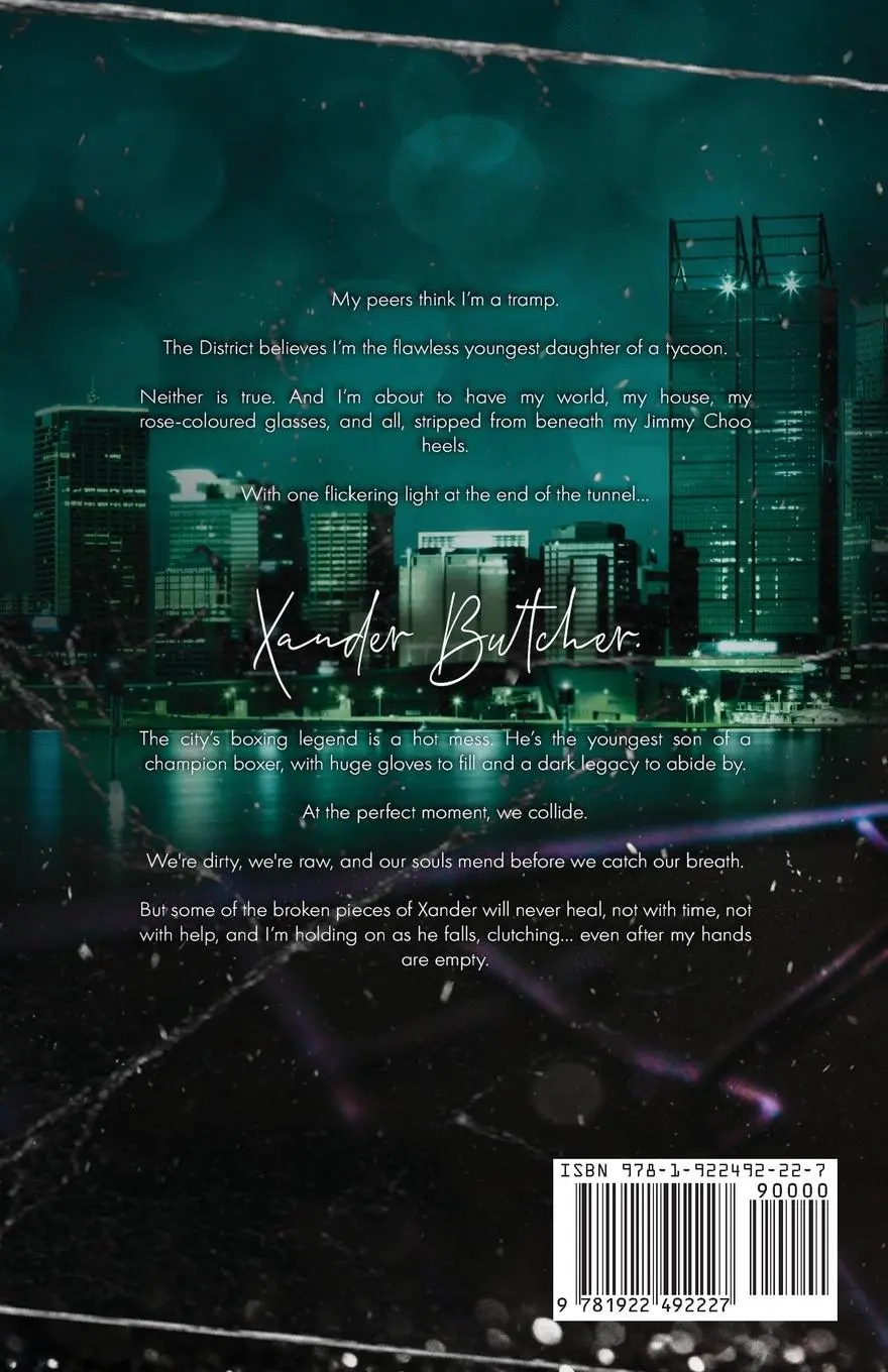 Rückseite: 9781922492227 | Their Broken Legend | A Boxing Romance | Nicci Harris | Taschenbuch