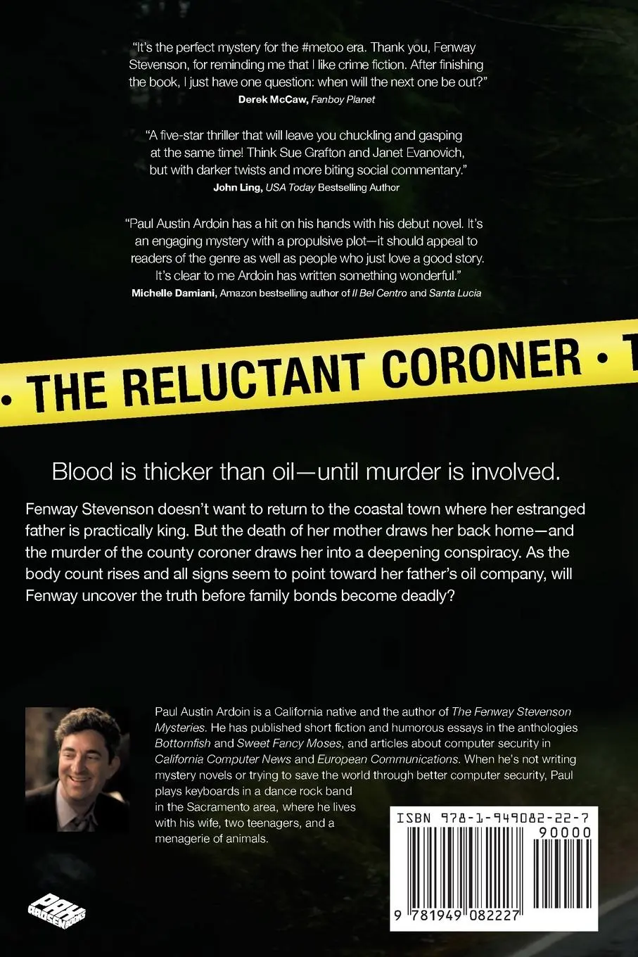 Rückseite: 9781949082227 | The Reluctant Coroner | Paul Austin Ardoin | Taschenbuch | Englisch
