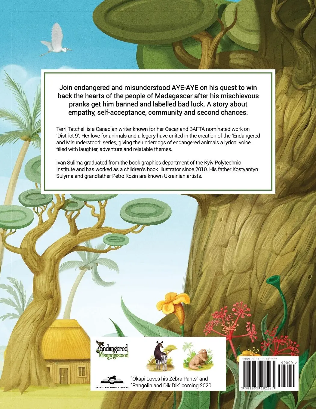Rückseite: 9781999102227 | Aye-Aye Gets Lucky | Terri Tatchell | Taschenbuch | Englisch | 2019