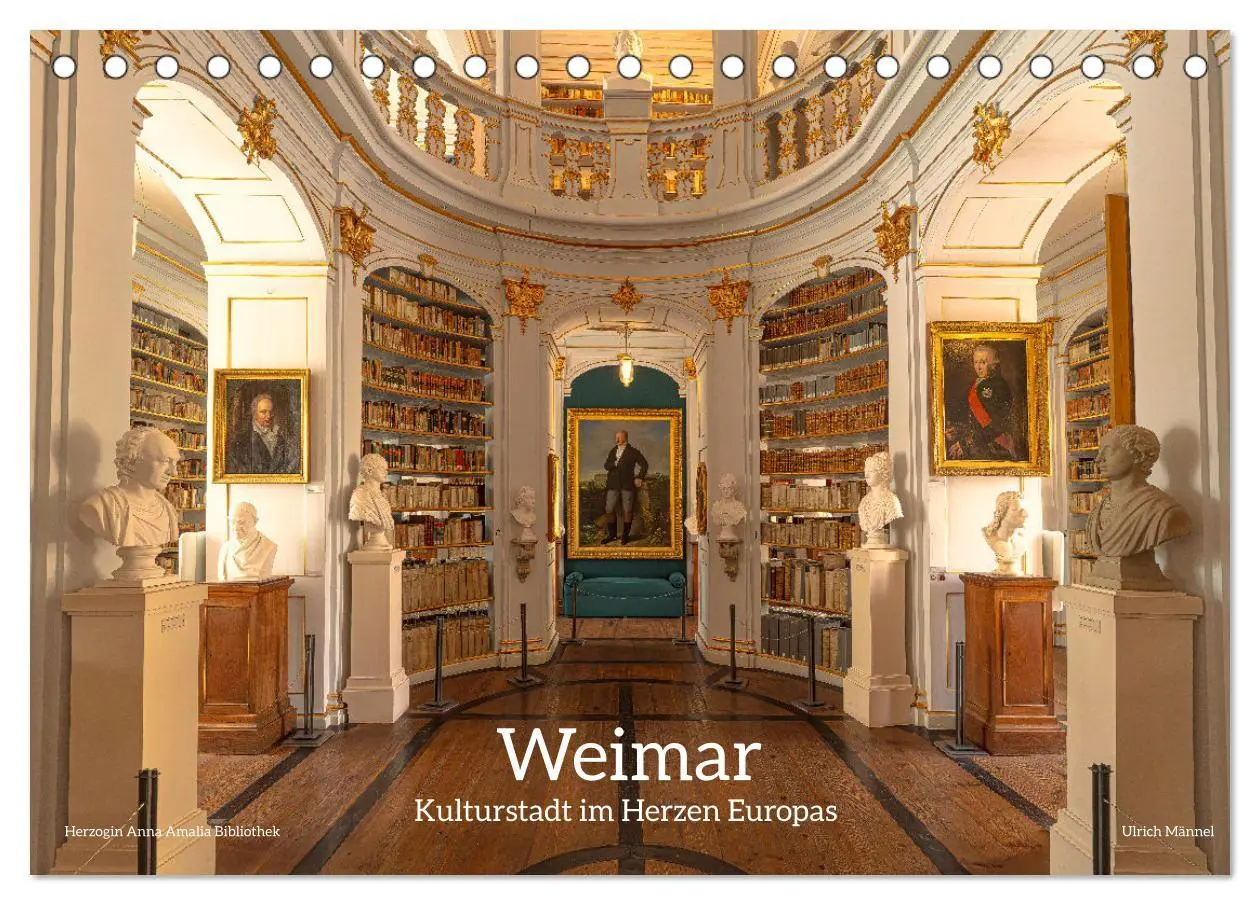 Cover: 9783457512227 | Weimar - Kulturstadt im Herzen Europas (Tischkalender 2026 DIN A5...
