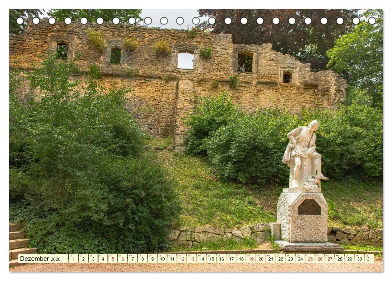 Bild: 9783457512227 | Weimar - Kulturstadt im Herzen Europas (Tischkalender 2026 DIN A5...