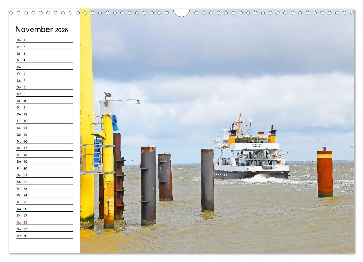 Bild: 9783457682227 | Hallig Hooge - Romantik Pur (Wandkalender 2026 DIN A3 quer),...