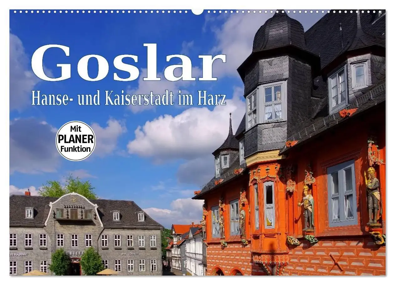 Cover: 9783457992227 | Goslar - Hanse- und Kaiserstadt im Harz (Wandkalender 2026 DIN A2...