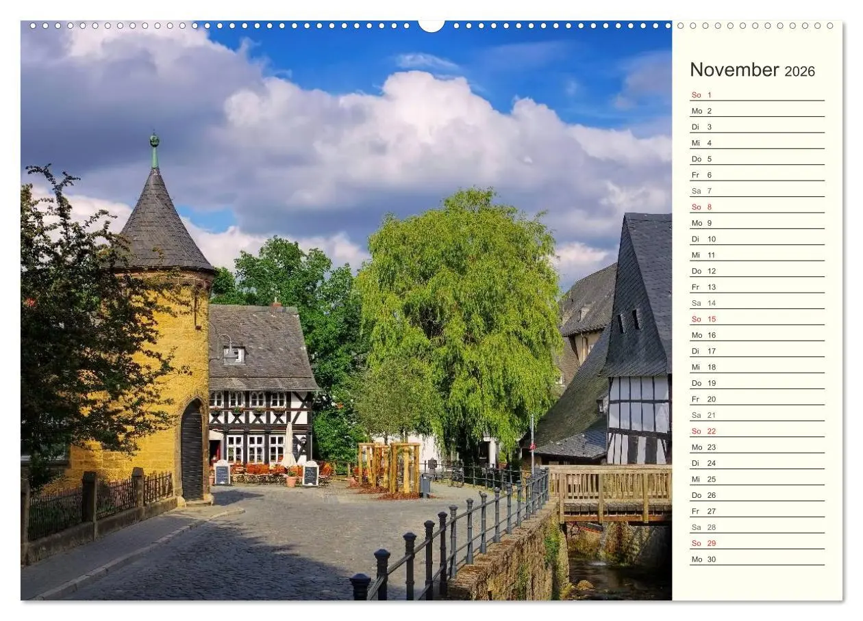 Bild: 9783457992227 | Goslar - Hanse- und Kaiserstadt im Harz (Wandkalender 2026 DIN A2...