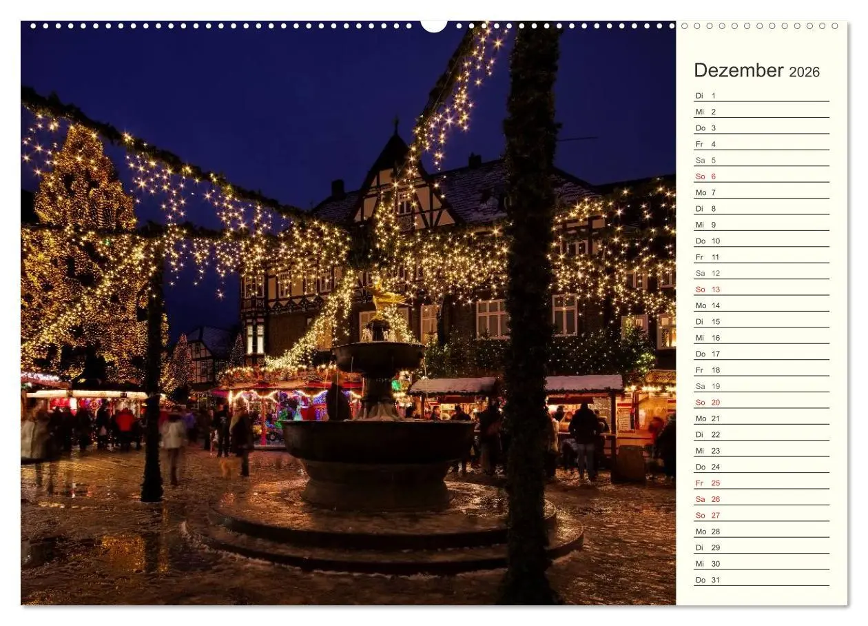 Bild: 9783457992227 | Goslar - Hanse- und Kaiserstadt im Harz (Wandkalender 2026 DIN A2...