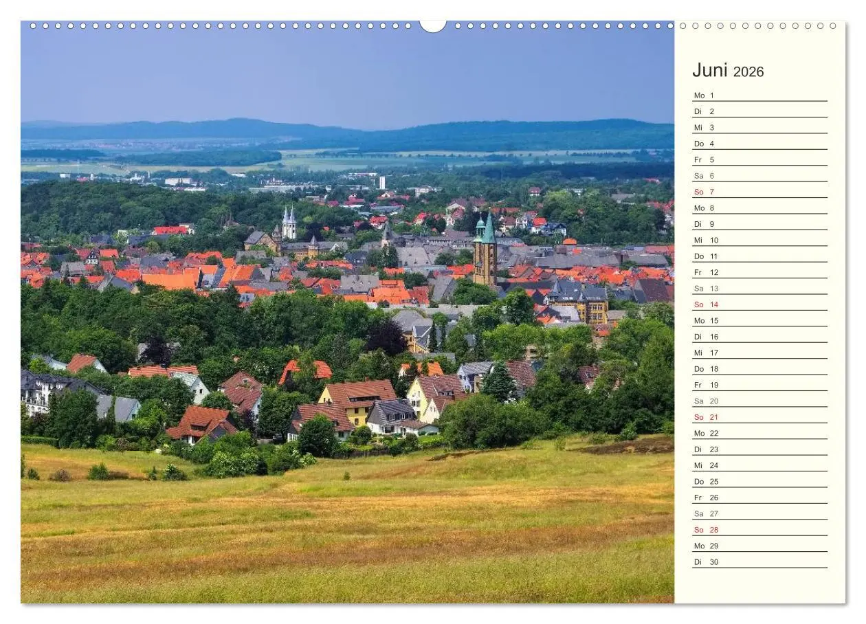 Bild: 9783457992227 | Goslar - Hanse- und Kaiserstadt im Harz (Wandkalender 2026 DIN A2...