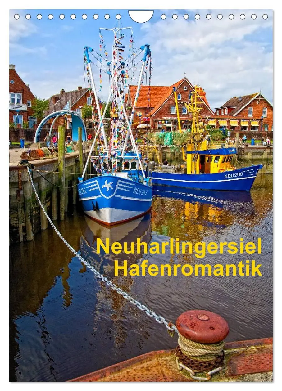 Cover: 9783516462227 | Neuharlingersiel Hafenromantik / Planer (Wandkalender 2026 DIN A4...
