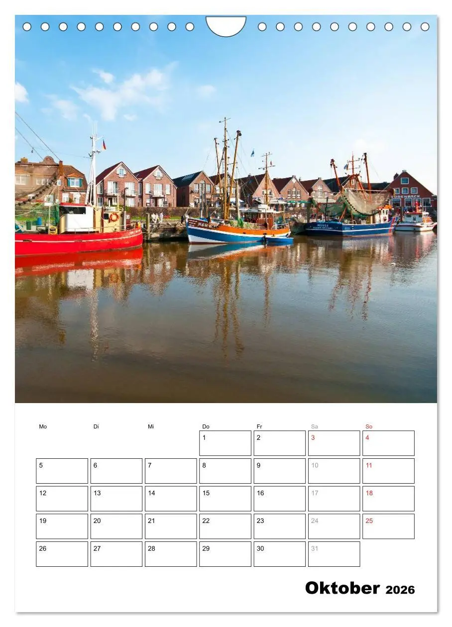 Bild: 9783516462227 | Neuharlingersiel Hafenromantik / Planer (Wandkalender 2026 DIN A4...