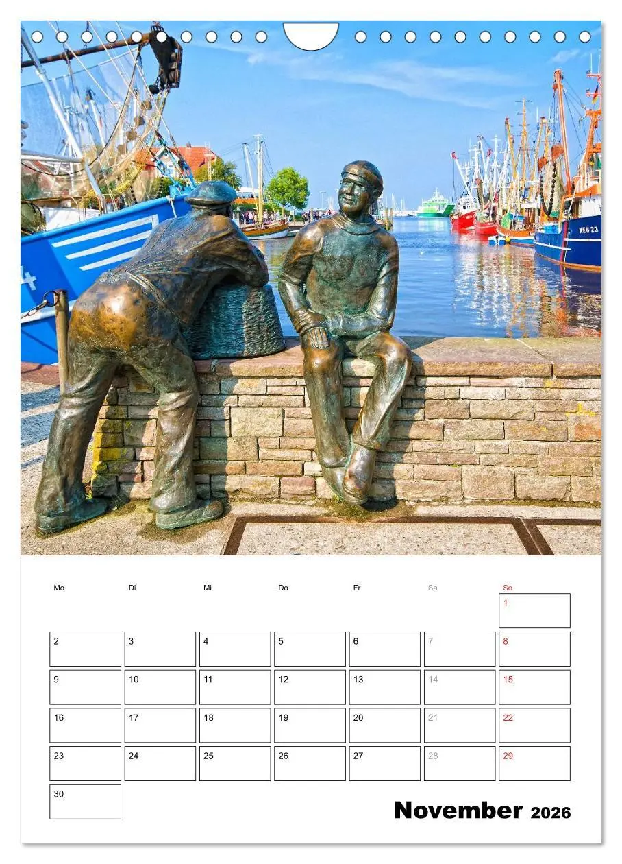 Bild: 9783516462227 | Neuharlingersiel Hafenromantik / Planer (Wandkalender 2026 DIN A4...
