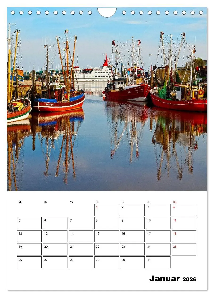 Bild: 9783516462227 | Neuharlingersiel Hafenromantik / Planer (Wandkalender 2026 DIN A4...