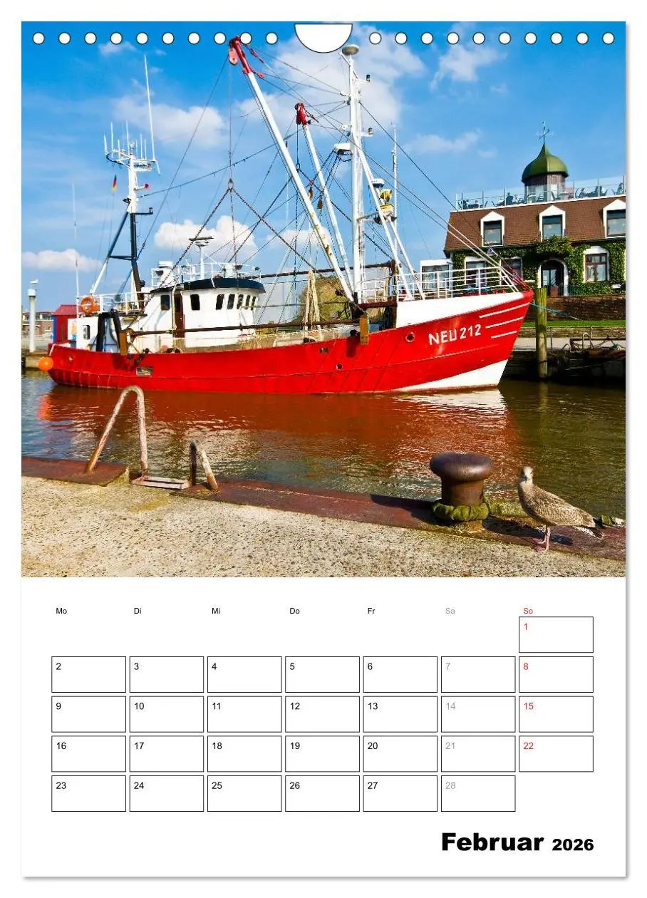 Bild: 9783516462227 | Neuharlingersiel Hafenromantik / Planer (Wandkalender 2026 DIN A4...