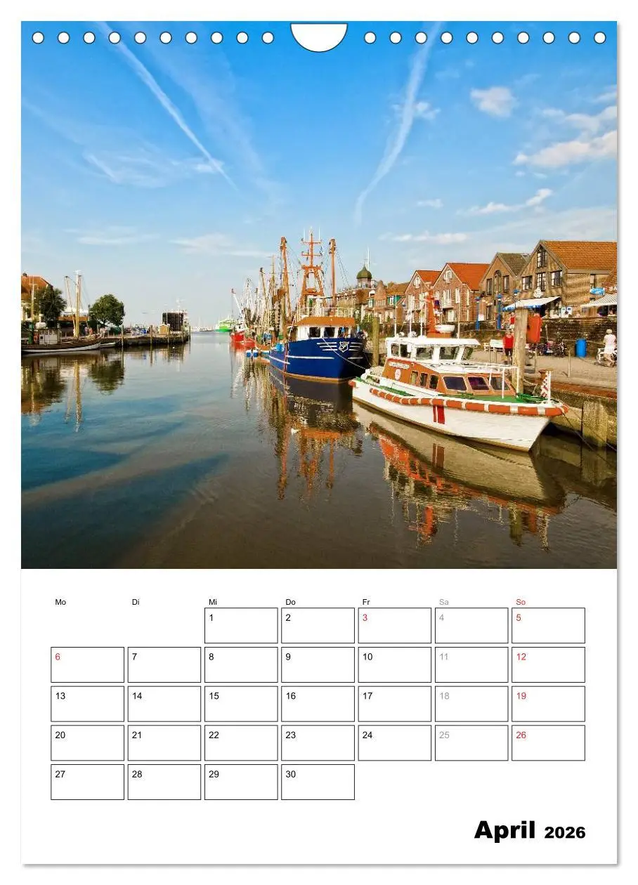 Bild: 9783516462227 | Neuharlingersiel Hafenromantik / Planer (Wandkalender 2026 DIN A4...