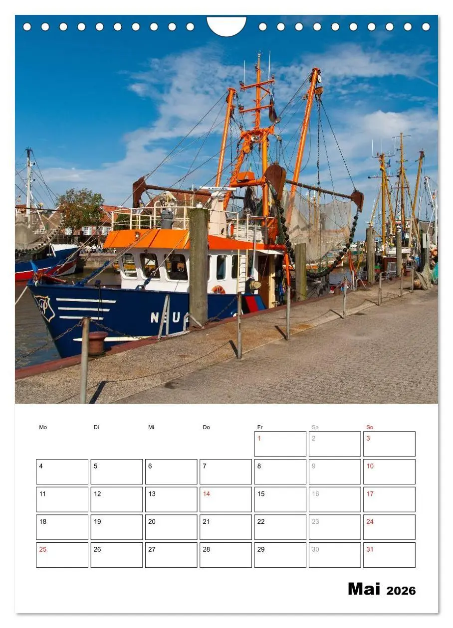 Bild: 9783516462227 | Neuharlingersiel Hafenromantik / Planer (Wandkalender 2026 DIN A4...