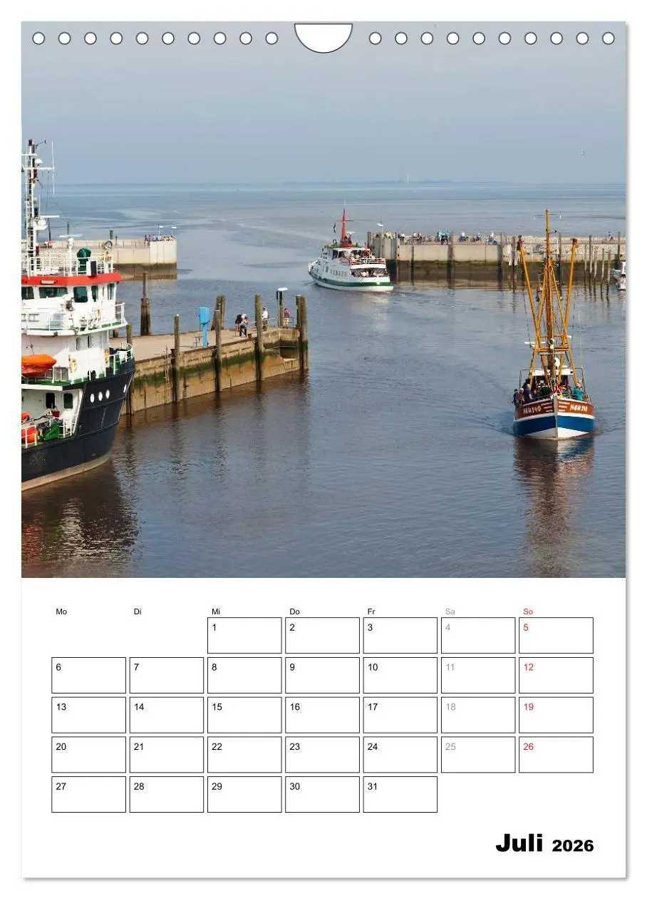 Bild: 9783516462227 | Neuharlingersiel Hafenromantik / Planer (Wandkalender 2026 DIN A4...