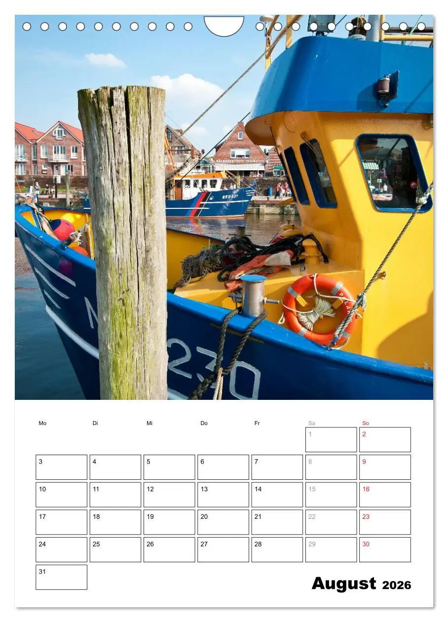 Bild: 9783516462227 | Neuharlingersiel Hafenromantik / Planer (Wandkalender 2026 DIN A4...
