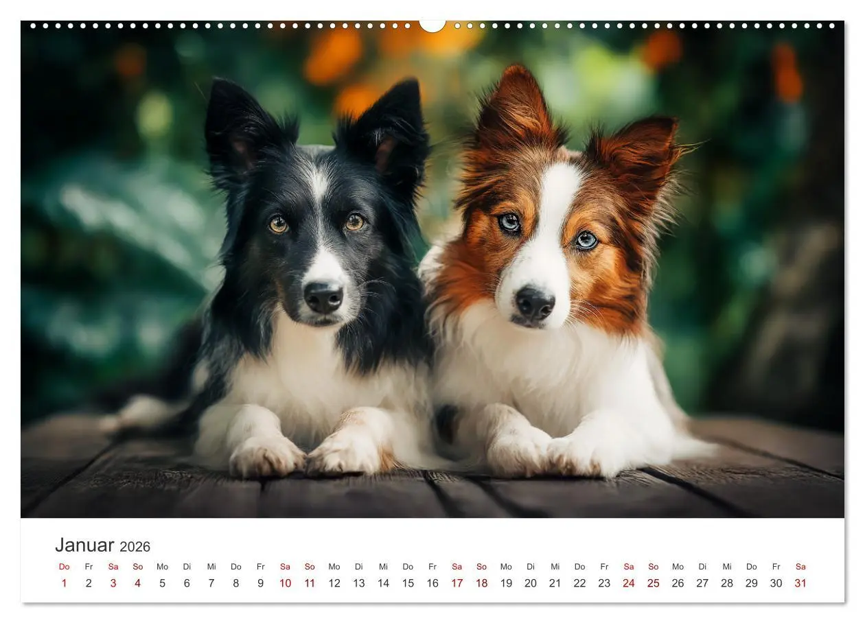 Bild: 9783516602227 | Schön, schlau, schnell! - Der Border Collie - Kalender...