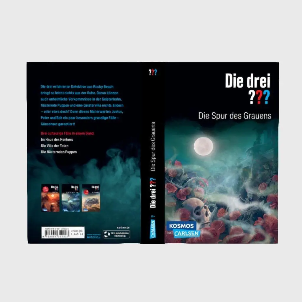 Bild: 9783551322227 | Die drei ???: Die Spur des Grauens. Dreifachband (Enthält die...