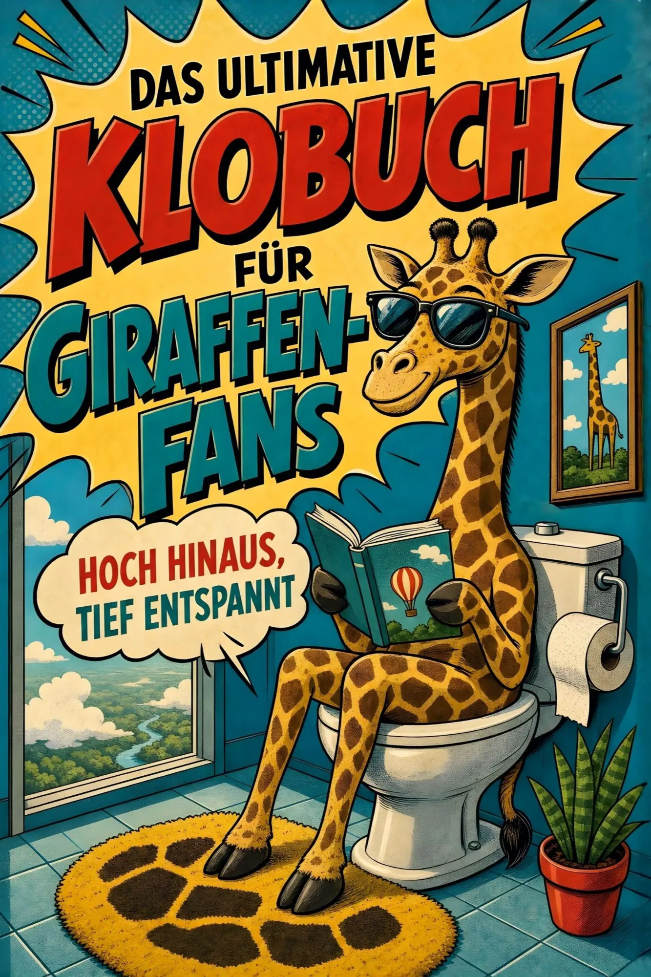 Cover: 9783696102227 | Das ultimative Klobuch für Giraffen-Fans | Hoch hinaus, tief entspannt