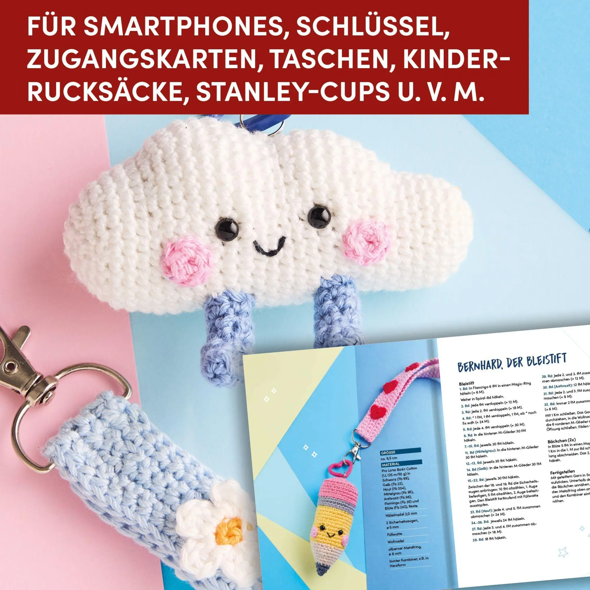 Bild: 9783735872227 | Lovely Lanyards häkeln | Doerthe Eisterlehner | Taschenbuch | 80 S.