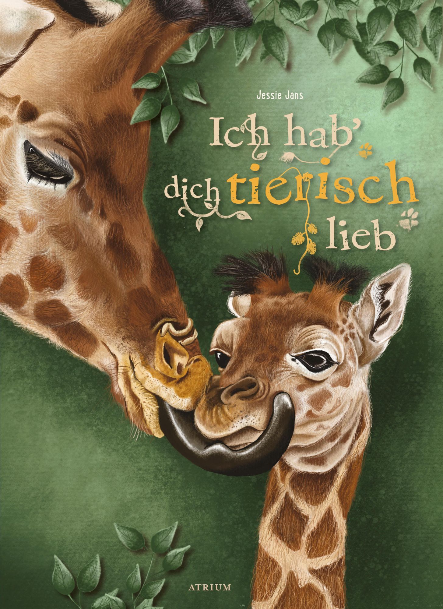 Cover: 9783855352227 | Ich hab dich tierisch lieb | Jessie Jans | Buch | 32 S. | Deutsch