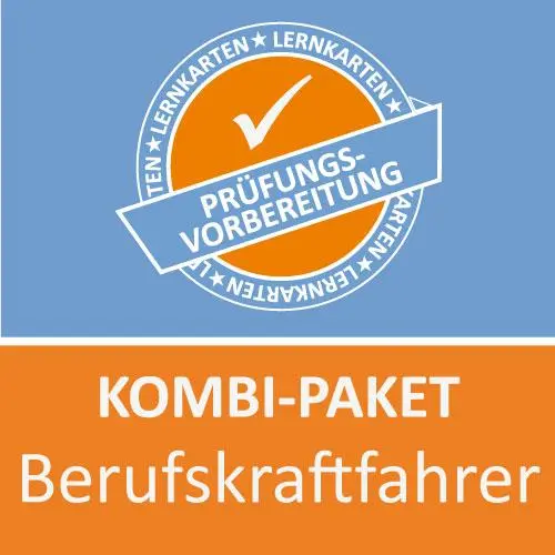 Cover: 9783961592227 | AzubiShop24.de Kombi-Paket Lernkarten Berufskraftfahrer/-in | Deutsch