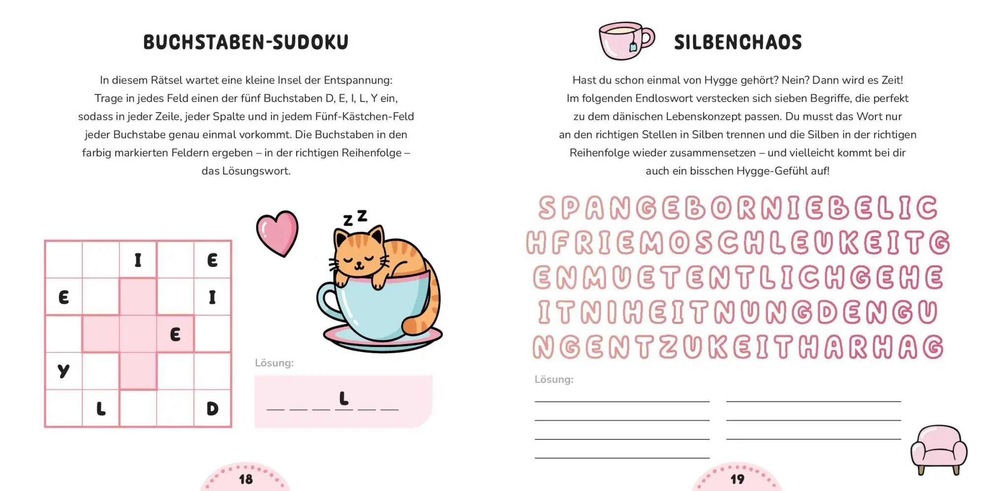 Bild: 9783987642227 | Cozy Mind - Das knuffig-knifflige Rätselbuch | Taschenbuch | 96 S.
