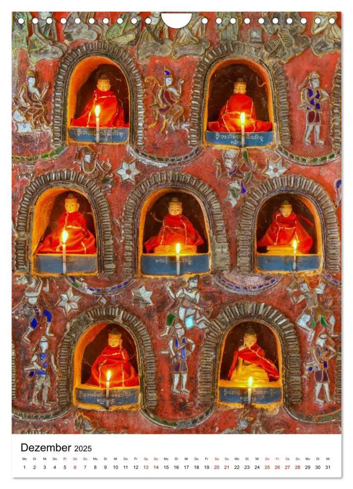 Bild: 9783435892327 | Buddhas im Glück (Wandkalender 2025 DIN A4 hoch), CALVENDO...