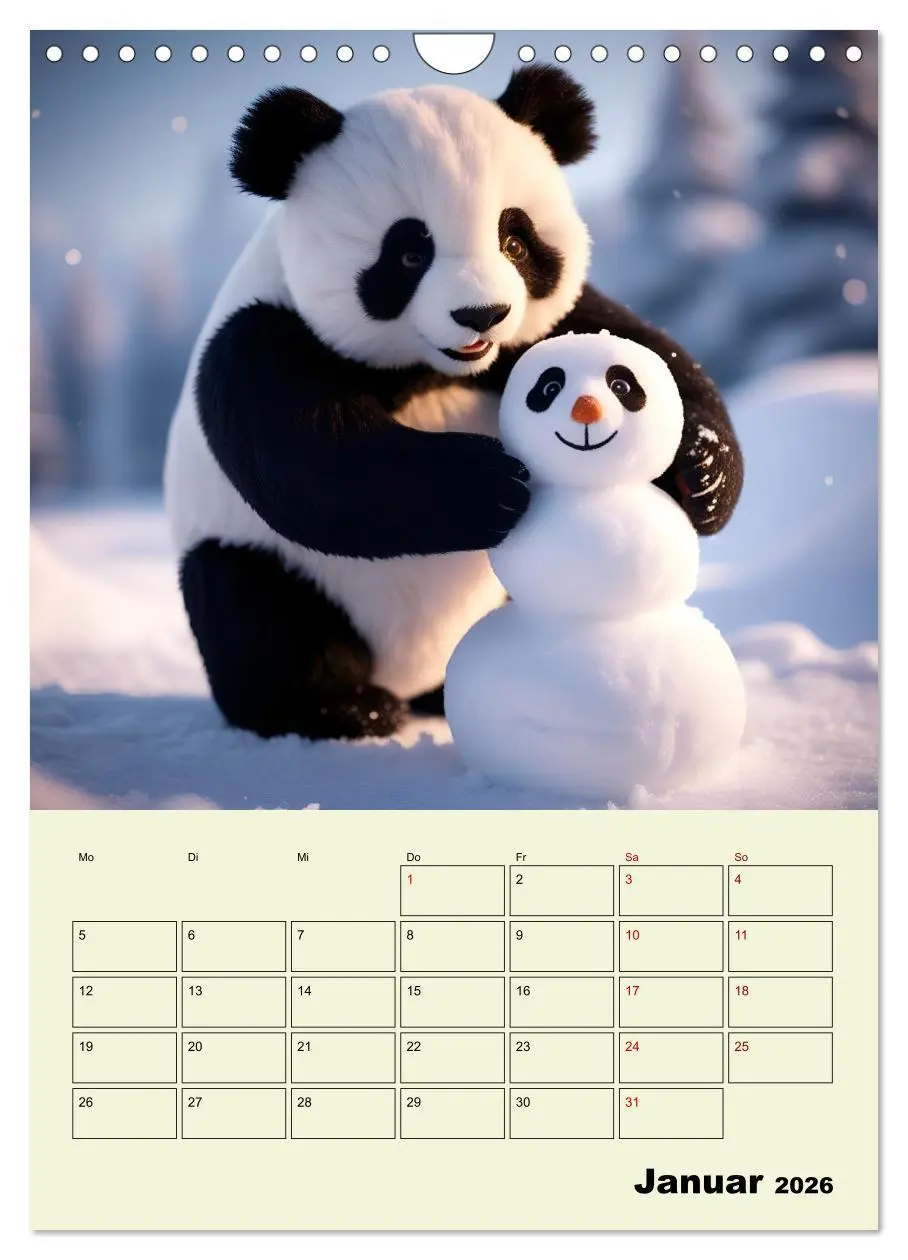 Bild: 9783457292327 | Ein pandastarkes Jahr - Flauschige Pandabären zum Verlieben...