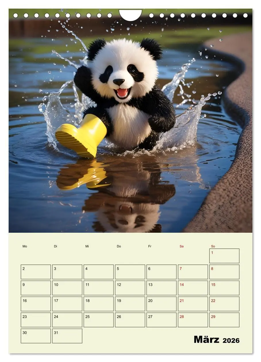 Bild: 9783457292327 | Ein pandastarkes Jahr - Flauschige Pandabären zum Verlieben...