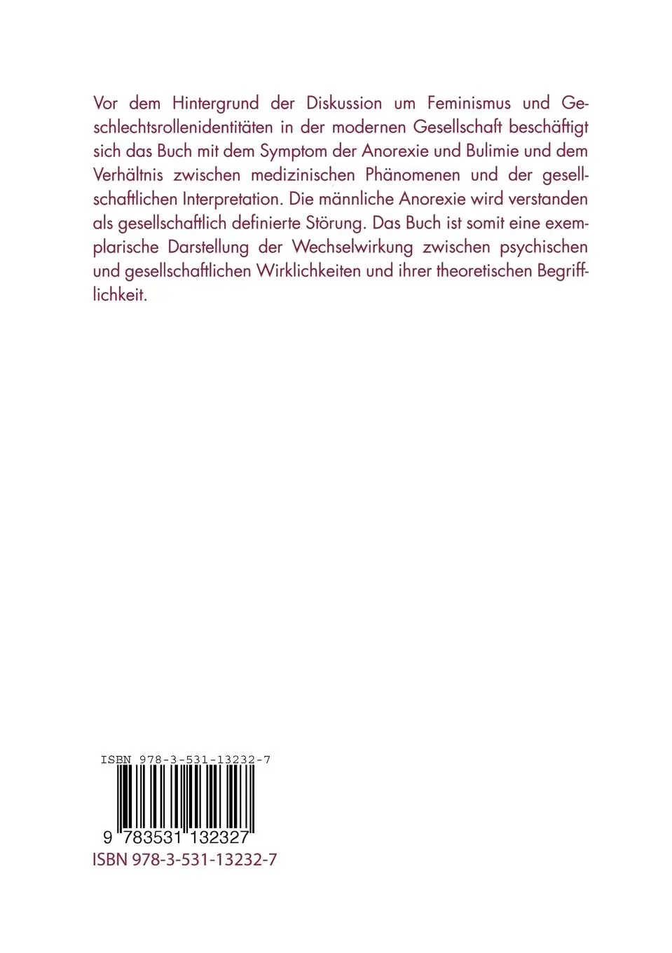 Rückseite: 9783531132327 | Das Dilemma des modernen Mannes | Christian Weber | Taschenbuch | 1998