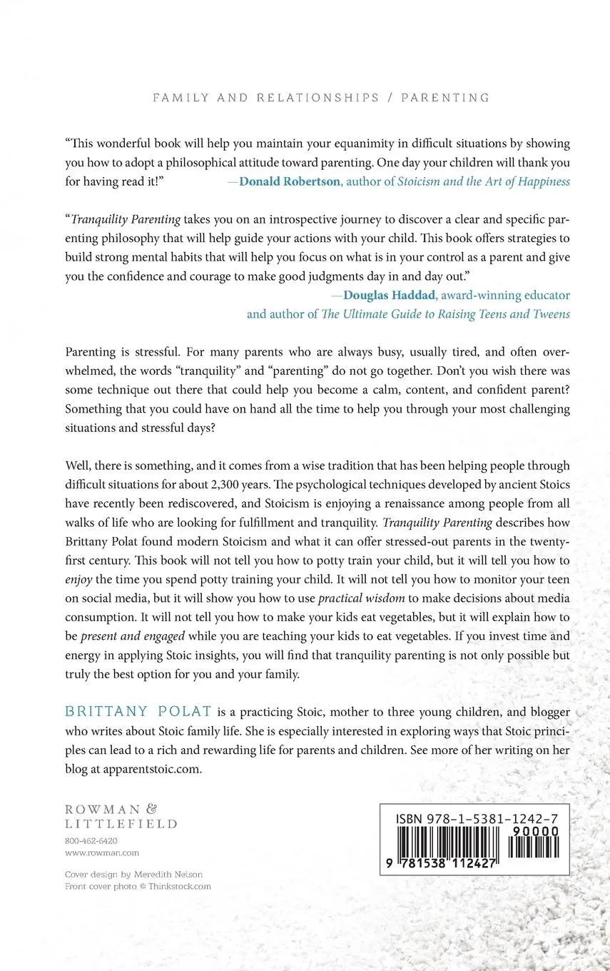 Rückseite: 9781538112427 | Tranquility Parenting | A Guide to Staying Calm, Mindful, and Engaged