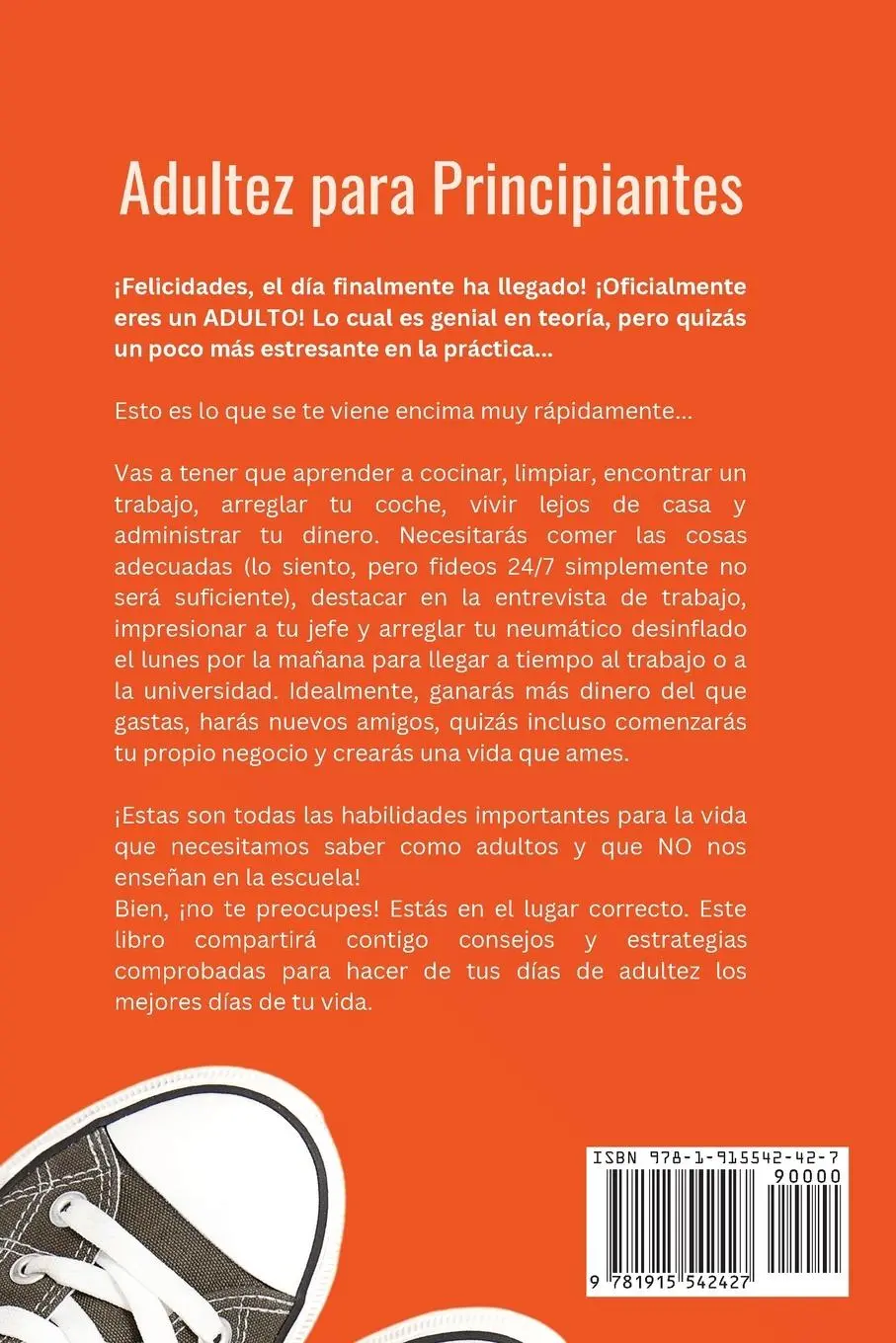Rückseite: 9781915542427 | Adultez para Principiantes - Habilidades para la vida para hijos...