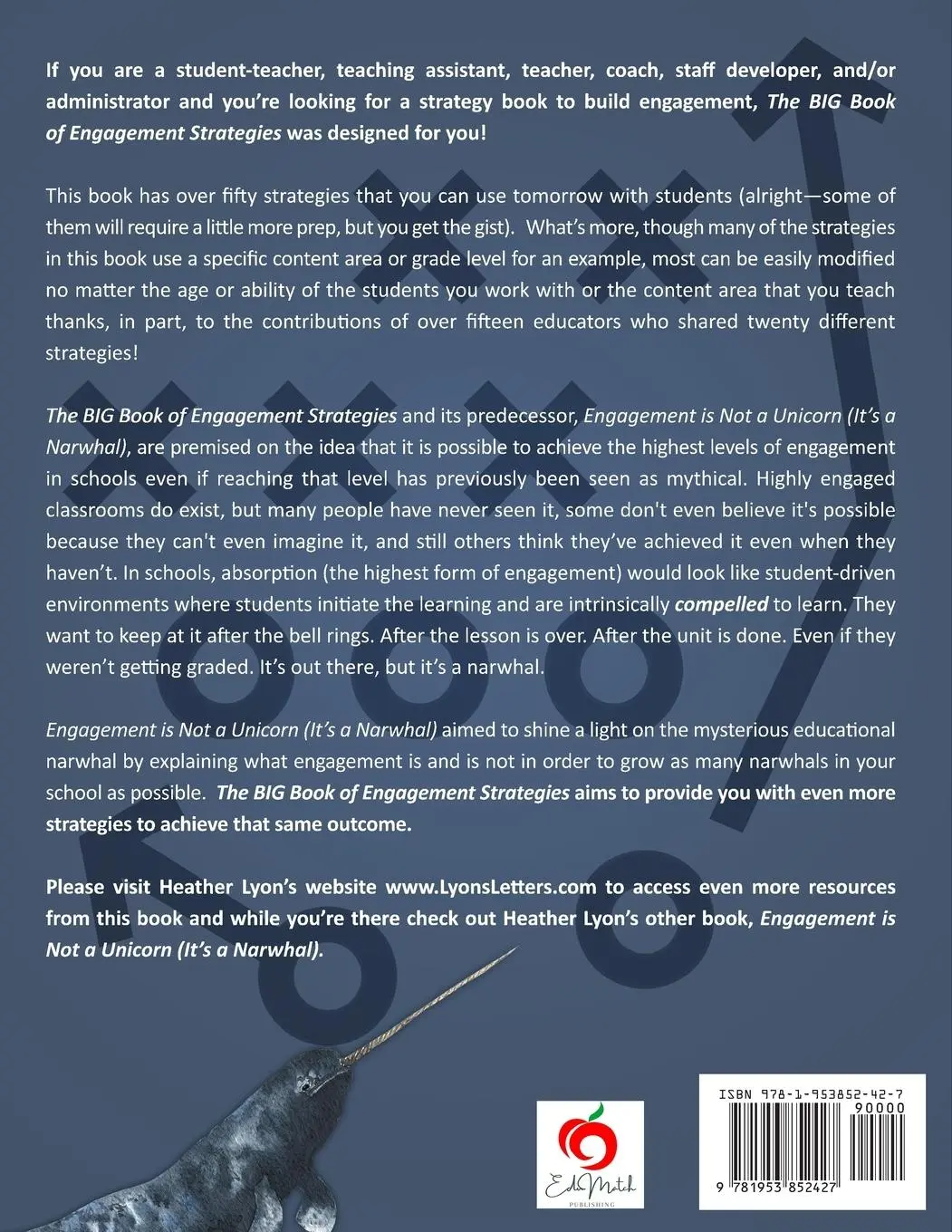 Rückseite: 9781953852427 | The BIG Book of Engagement Strategies | Heather Lyon | Taschenbuch