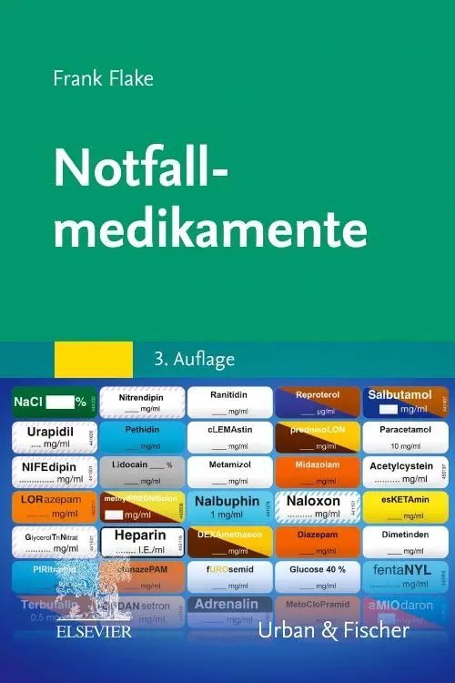 Cover: 9783437482427 | Notfallmedikamente | Frank Flake | Taschenbuch | XIV | Deutsch | 2025