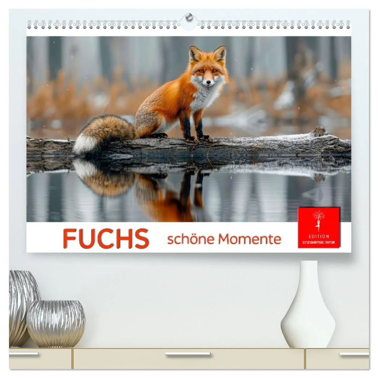 Cover: 9783457422427 | Fuchs - schöne Momente (hochwertiger Premium Wandkalender 2026 DIN...