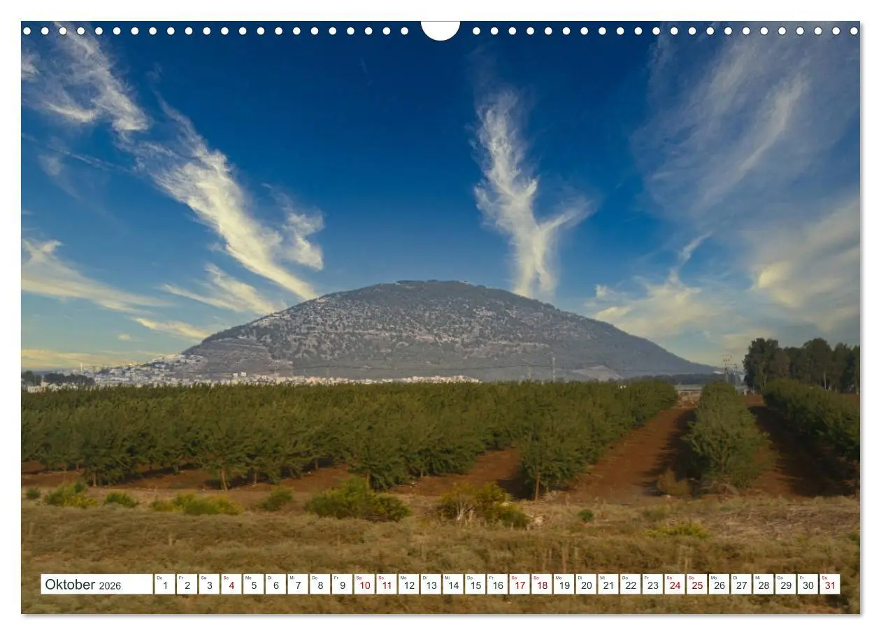 Bild: 9783457732427 | Biblische Orte in Israel mit Bibelstellen (Wandkalender 2026 DIN A3...
