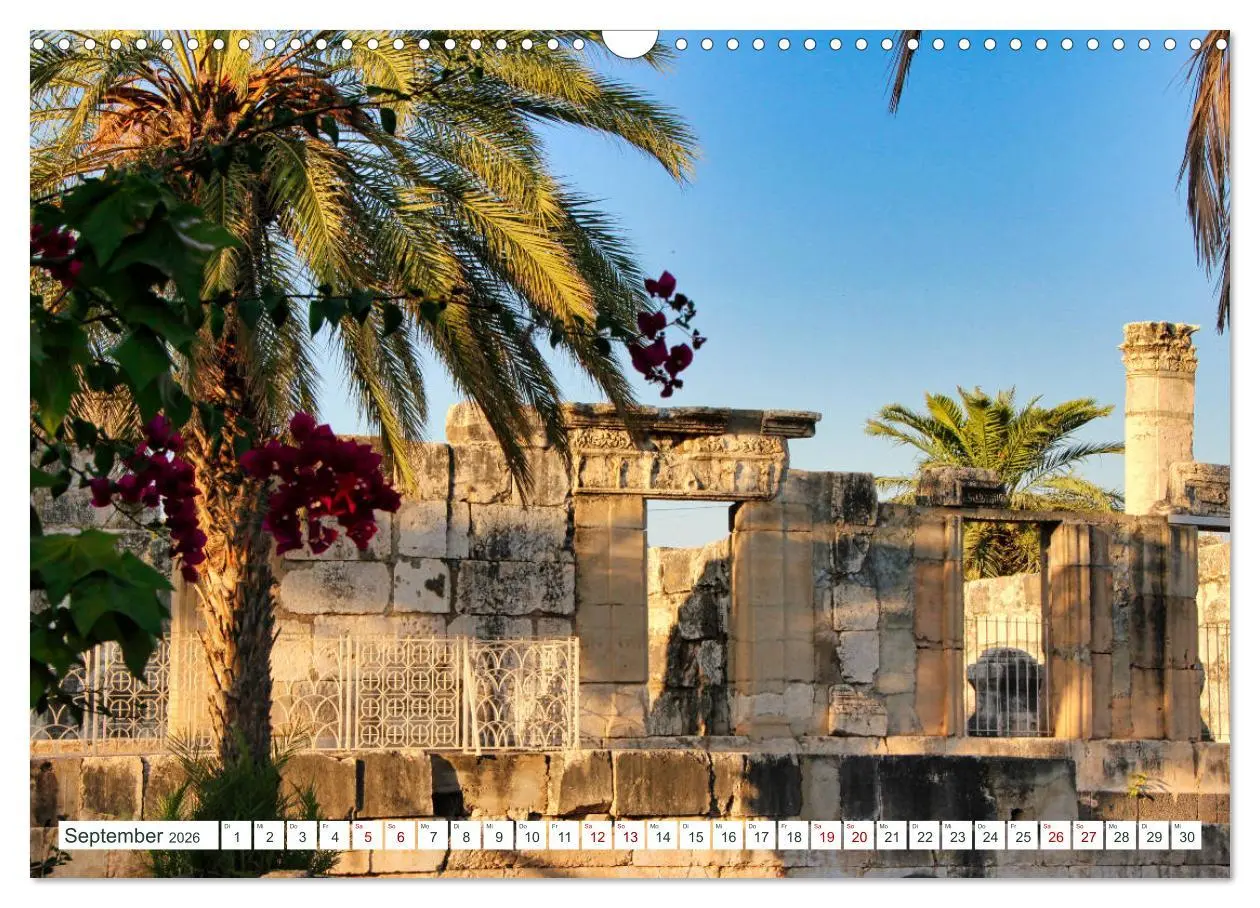 Bild: 9783457732427 | Biblische Orte in Israel mit Bibelstellen (Wandkalender 2026 DIN A3...