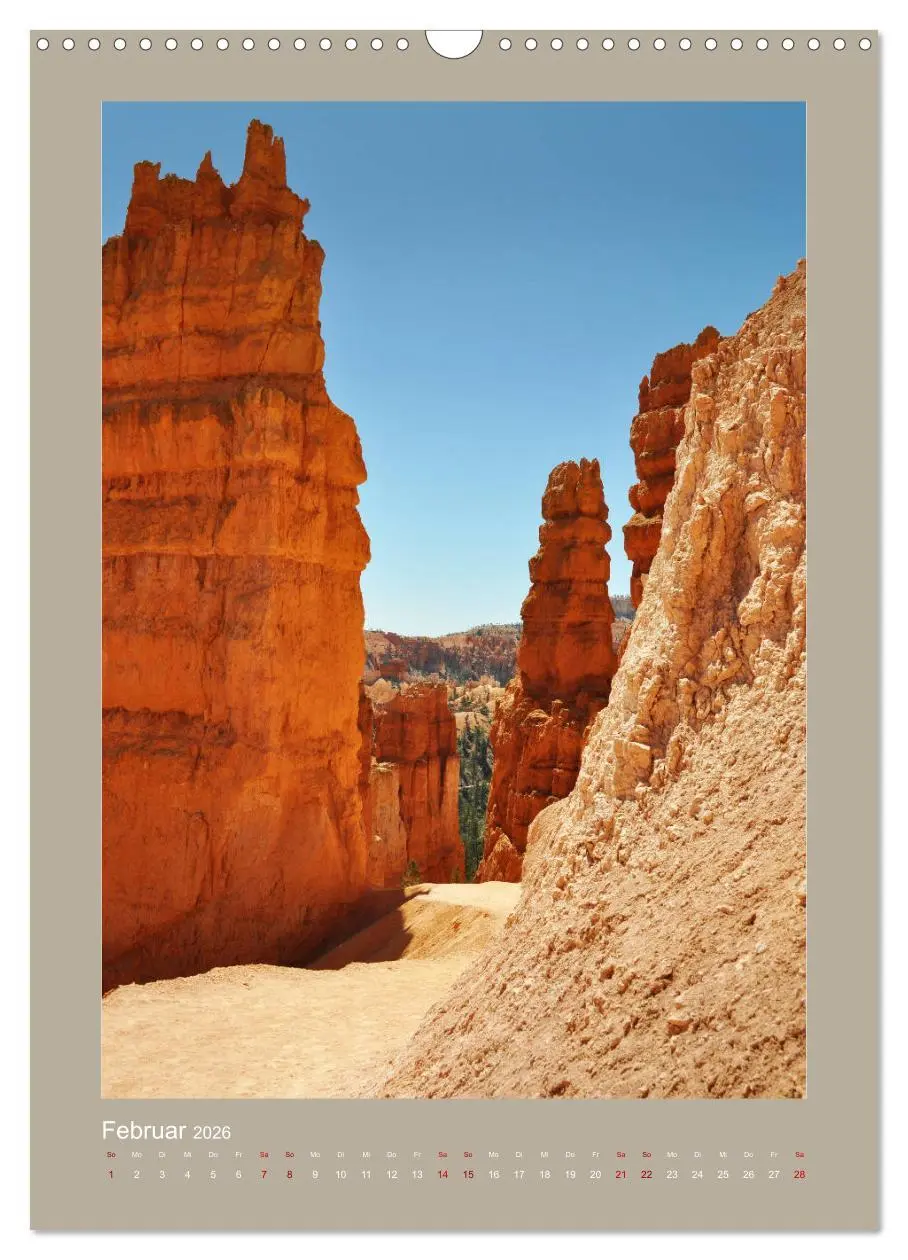 Bild: 9783516372427 | Erlebe mit mir den Bryce Canyon Nationalpark (Wandkalender 2026 DIN...