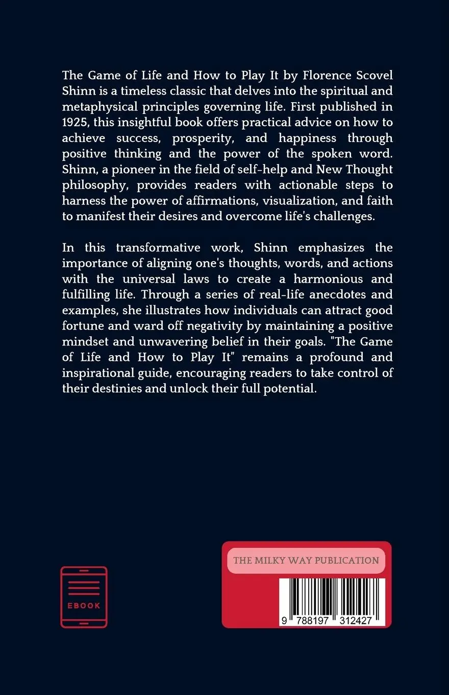 Rückseite: 9788197312427 | The Game of Life and How to Play It | Florence Scovel Shinn | Buch