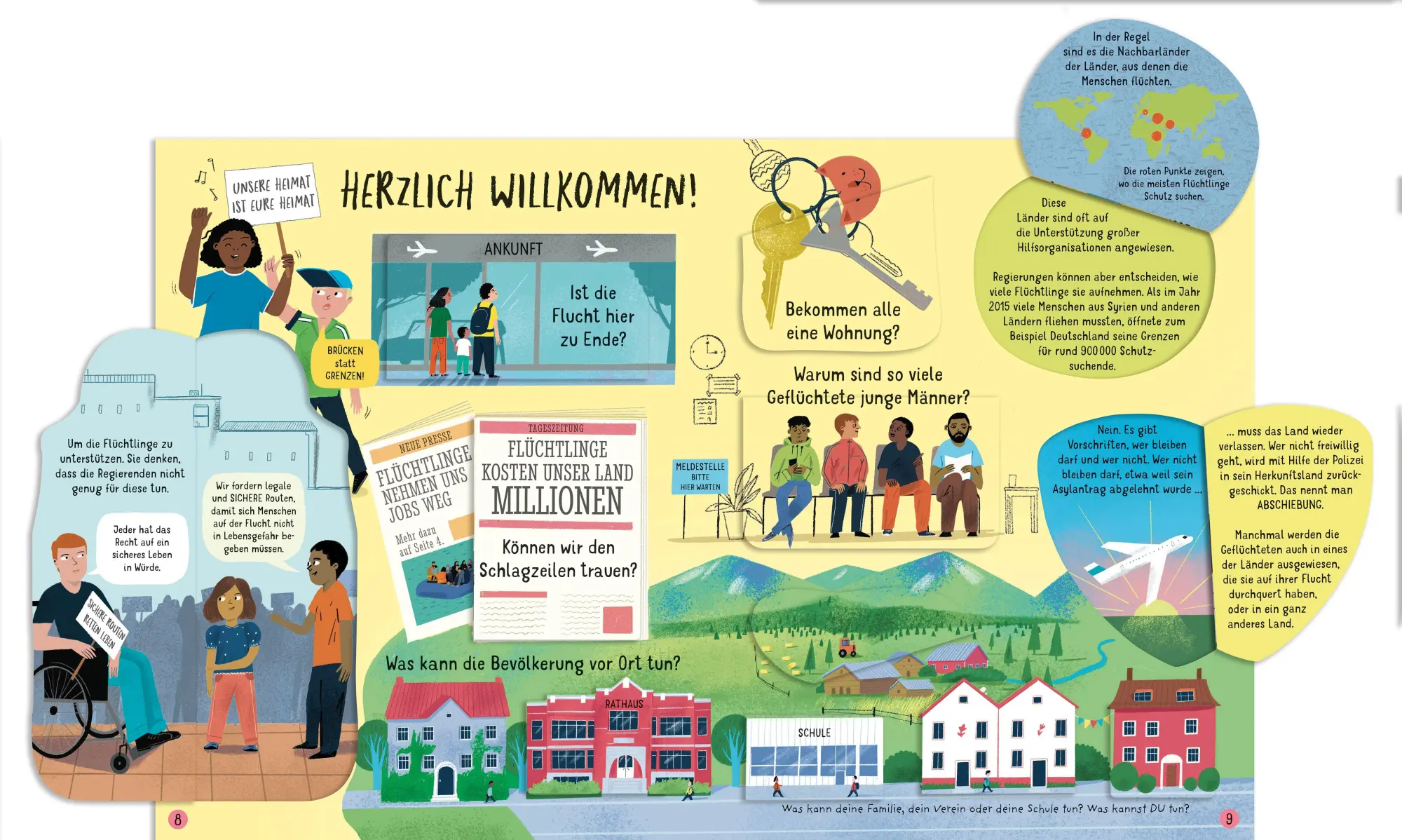 Bild: 9781035702527 | Warum müssen Menschen flüchten? | Katie Daynes (u. a.) | Buch | 14 S.