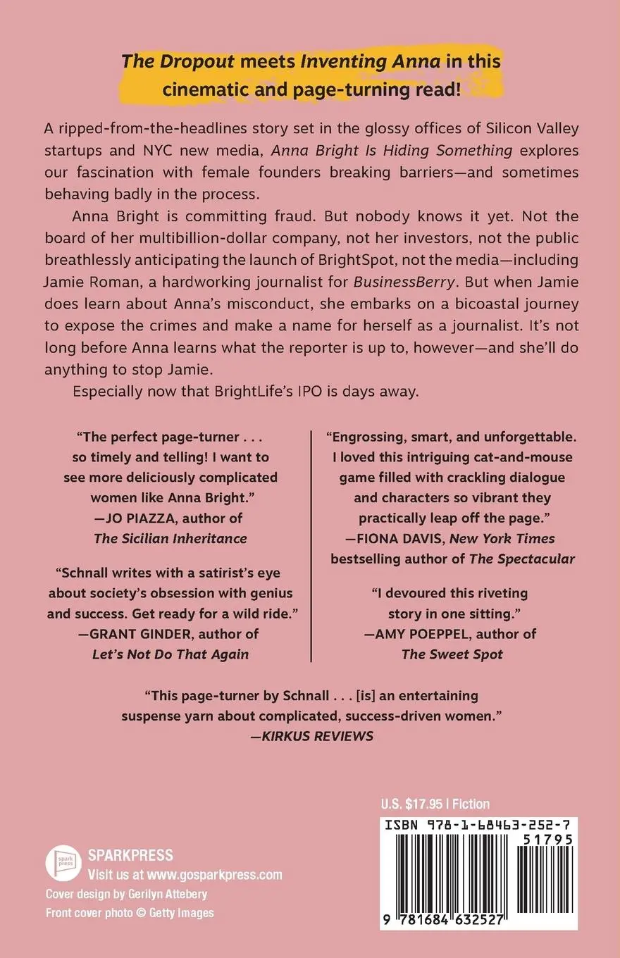 Rückseite: 9781684632527 | Anna Bright Is Hiding Something | A Novel | Susie Orman Schnall | Buch