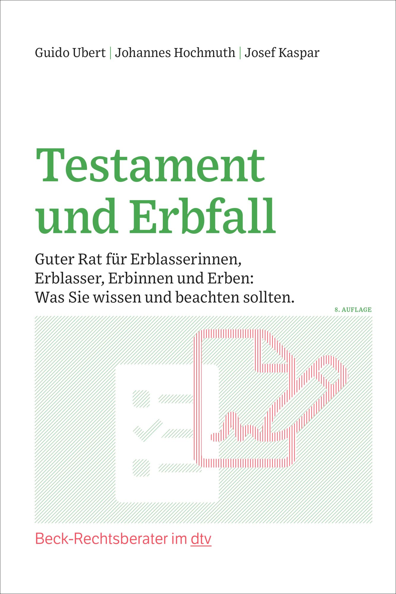 Cover: 9783423512527 | Testament und Erbfall | Guido Ubert (u. a.) | Taschenbuch | 350 S.